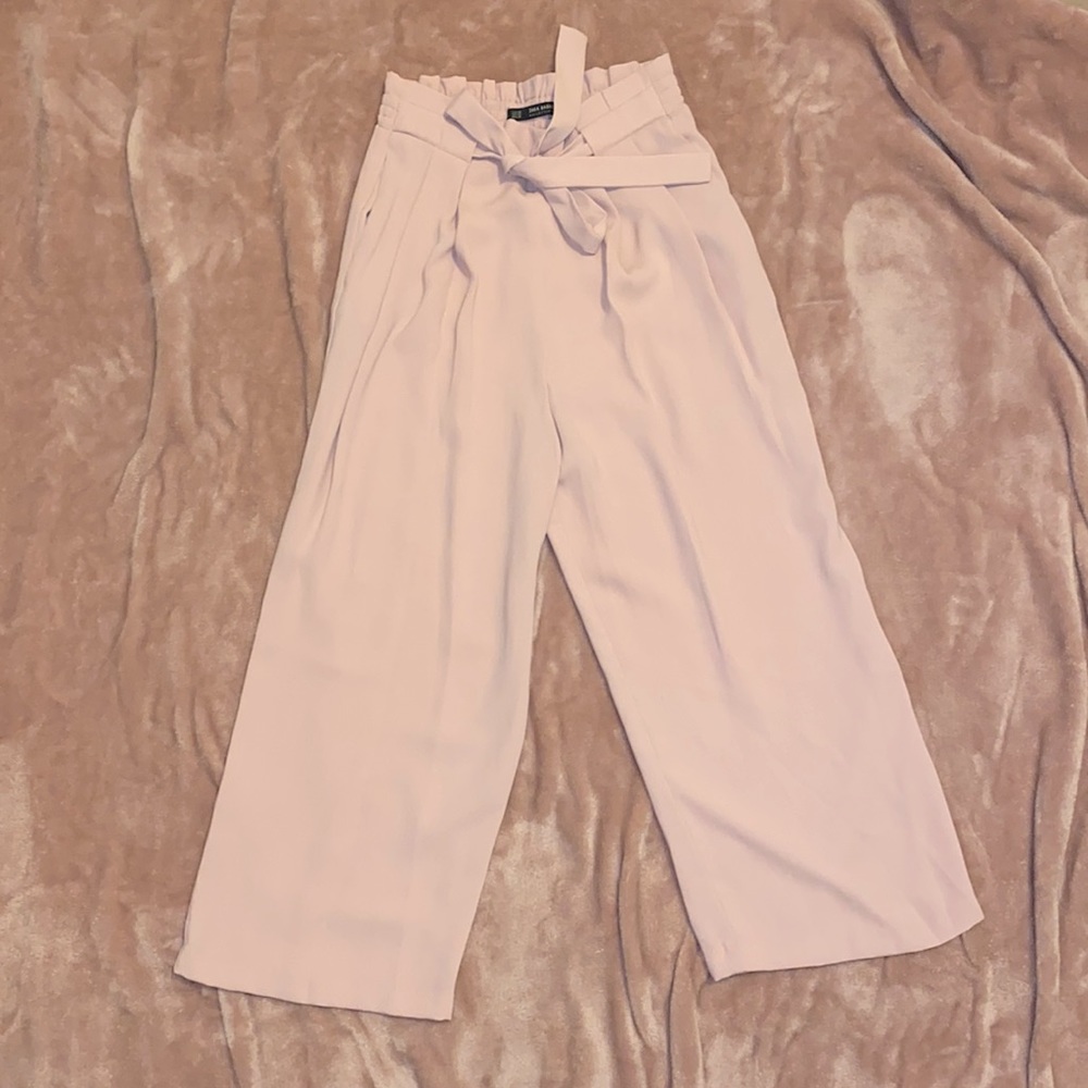 Zara Pale Pink Culottes